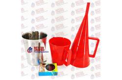 China 12 Mesh Api Marsh Cone Funnel Viscometer Standard 1 Year Warranty supplier