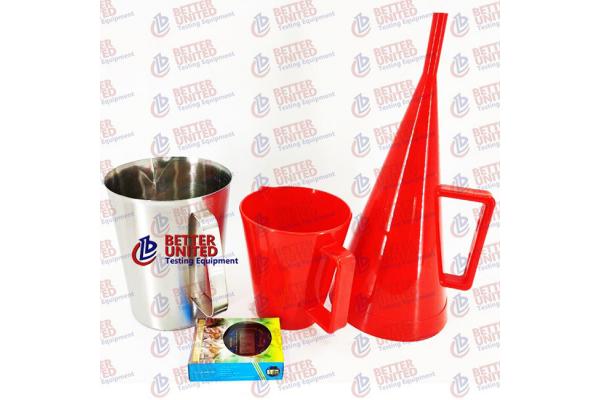 12 Mesh Api Marsh Cone Funnel Viscometer Standard 1 Year Warranty