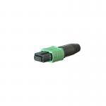 Single Mode Multimode MPO Connector 4 - 24 Cores For Data Transmission CATV LAN for sale
