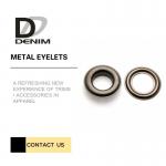 Waist Sliver Eyelet 1 Inch Metal Grommets for sale