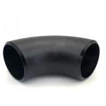 Ansi B16.9 Seamless Pipe Fittings Carbon Steel Butt Welded 90 Degree Elbow for sale