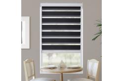 China Modern Polyester Fiber Day And Night Material Windows Zebra Blinds Fabric supplier