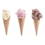 Custom Chocolate Dipped Cone / Chocolate Waffles With Ice Cream , CE Approved for sale