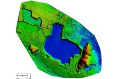 China Reservoir Mapping Drone LiDAR Scanning System DEM Output GS-130X HESAI XT32 supplier