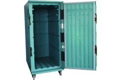 China ODM Rotomoulded Products 900L Insulated Roll Container supplier