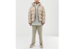 China Custom Winter Short Wind Breaker Down Puffer Jacket for Men supplier