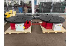 China 5 Ton Horizontal Turning Table With Remote Hand Control supplier