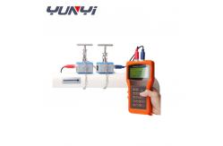 China Plastic Handheld Flow Meter Ultrasonic Water Flow Sensor supplier