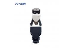 China 1.27mm SCSI 14 Pin Mini D Ribbon Connector Male Solder Servo supplier