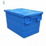 Foldable plastic box storage container stackable and nestable storage bin for sale