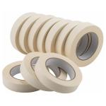Rubber Adhesive No Residue Masking Tape For Spraying Painting for sale