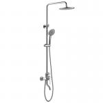 AG3306 Lifting Rain Shower Set System Chrome For Bathroom for sale