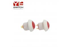 China 12mm Waterproof Push Button Switch Normal Close Electrical Safety Switch 125VAC supplier