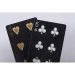 Pantone Color Custom Printed Playing Cards Order Online Matte Black for sale