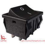 Factory R3-2 ON-OFF Rocker Switch, 24*21mm, Black Housing, Red/Black Button, 20A 250V for sale