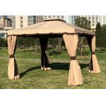 Aluminum Roman Canopy Outdoor Gazebo With Double Flap 3 X 3 X 2.6M for sale