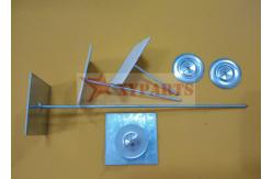 China Hvac System Aluminum Metal Insulation Stick Pins For Fixing Rockwool Board supplier