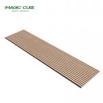 MDF Acoustic Diffusion Wall Panels Soundproofing Wood Slat Fiber Acoustic Panels Free samples for sale