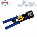 8P6P Network Punch Down Tool Modular Crimping Plier EZ RJ45 SGS Certification for sale