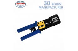 China 8P6P Network Punch Down Tool Modular Crimping Plier EZ RJ45 SGS Certification supplier