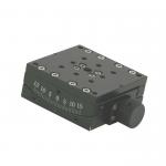 10 Degree Adjustment High Resolution Manual Goniometer Stage Worm Gear And Drive for sale