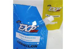 China Recyclable Beverage Drinking  Spout Packaging Bags Plastic Liquid Pouch supplier