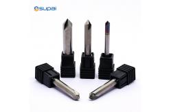 China Coating Carbide Chamfer End Mill Cutters 60 Degree Angle supplier