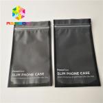 Plastic Material Custom Printed Stand Up Pouches For Mobile Phone Case for sale