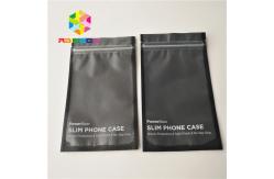 China Plastic Material Custom Printed Stand Up Pouches For Mobile Phone Case supplier
