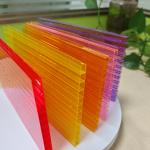 Red Polycarbonate Hollow Sheet For Lightweight And Impact-Resistant Needs