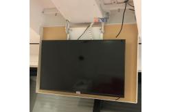 China Remote Control Motorized Drop Down Ceiling Tv Mount Lift supplier