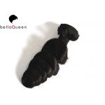 24 Inch Loose Wave Natural Black Brazilian Grade 7A Virgin Hair Weaves No Shed No Tangle for sale