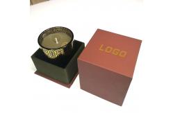 China Customizable Red Rigid Candle Box For One Single Wax Melts supplier