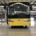 8m Zero Emission Green Power Electric Bus Driving Mileage 250km for sale