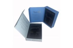 China Gold Foil Magnetic Cardboard Box With Foam Insert EVA supplier