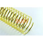 2 50.8 Mm 4:1 Pitch Electroplated Spiral Bound Coil For Notebooks And Calendars for sale