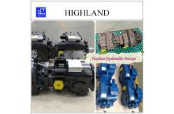 China Variable Displacement Hydraulic Piston Pump For Skid Steer Loaders Black supplier