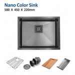 58x45 Coloured Stainless Steel Sink  23 Inch Undermount Stainless for sale