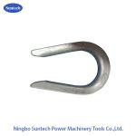 Portable Adjustable HDG Carbon Steel Wire Rope Thimble for sale