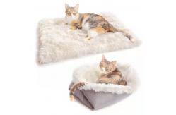 China Lovely Banana Shape Indestructible Pet Bed Mat Warm Soft Removable supplier