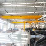 LH 25T Double Beam Bridge Crane Span 21M With Cabin Control for sale
