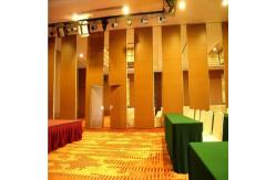 China Customized Movable Acoustic Sliding Partition Walls Panel Width 500mm supplier