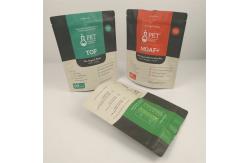 China CMYK Pantone Resealable Zipper Pouch Smell Proof Recyclable PVC CPE MOPP supplier
