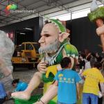 Anti Aging Animatronic Character Giant Animatronics For Theme Park Exhibition