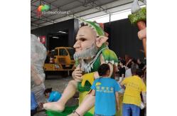 China Anti Aging Animatronic Character Giant Animatronics For Theme Park Exhibition supplier