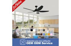 China 60inch Low Noise Ceiling Fan 38W With 5 Speed Choice Remote Control supplier