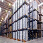 OEM Drive In Rack System 4 Tiers Drive In Pallet Racking Customized Size for sale