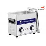 JP-020 Medical Ultrasonic Cleaner , 120W Ultrasonic Parts Washer 3.2L Mechanical Knob for sale