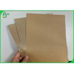 Recycled PE Laminated Brown Kraft Liner Paper Board Rolls for packaging for sale