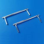 Silver Plated Quartz Glass Tube Custom Size High Temperature Resistance
